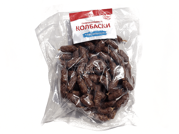 Колбаски сырокопченые "классические" в Тюмени