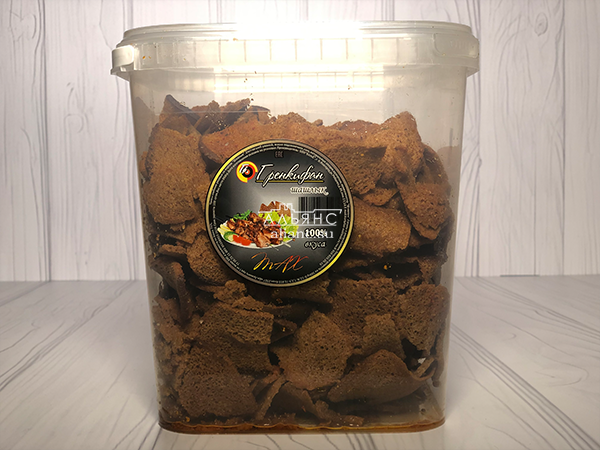 Ржаные гренки со вкусом шашлыка в Тюмени