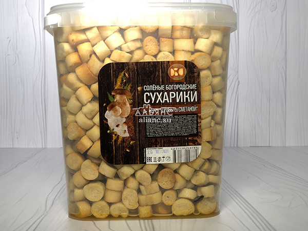 Сухарики с грибами и сметаной в Тюмени