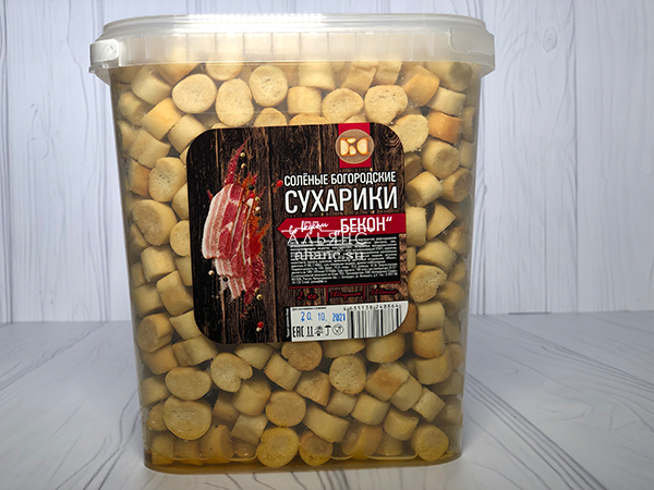 Сухарики с беконом в Тюмени