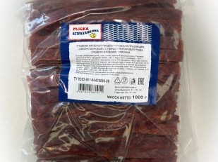 КВАНТОРГ Рубец Восточные с соусом терьяки 150гр/уп: Морской лизун с перцем вяленый