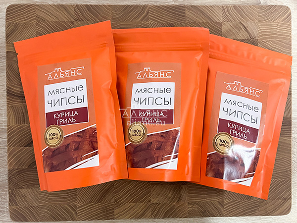 Мясо (АЛЬЯНС) вяленое курица "Гриль" 50 гр. в Тюмени