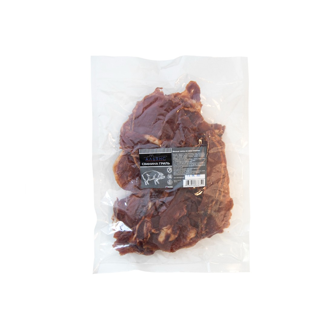 Мясо (АЛЬЯНС) вяленое свинина гриль (500гр) в Тюмени