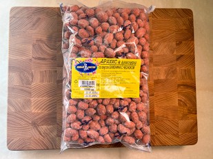 Арахис в глазури со вкусом краба: Арахис в глазури со вкусом буженина с чесноком