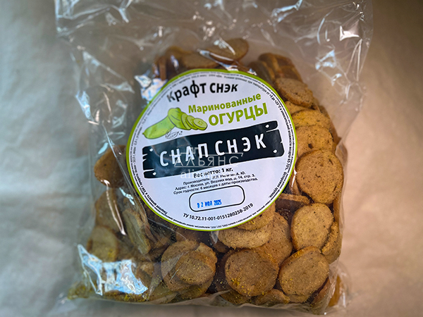 Снапсы ПШЕНИЧНЫЕ "Маринованные огурцы" в Тюмени
