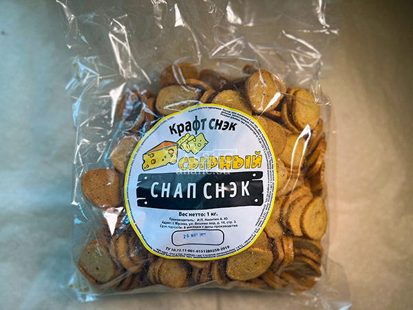 Снапсы ПШЕНИЧНЫЕ "Сыр" в Тюмени