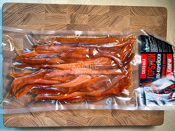 Горбуша соломка по-корейски в Тюмени