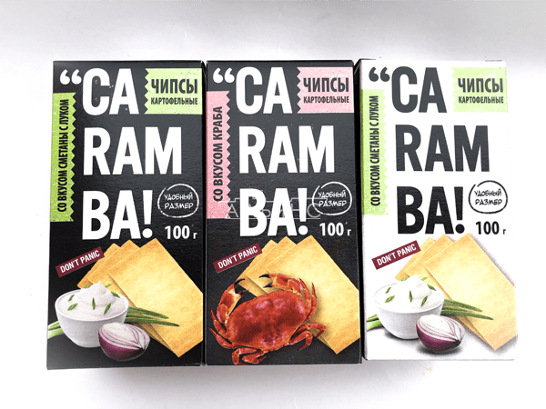 Чипсы "CARAMBA" ассорти 100 гр. в Тюмени
